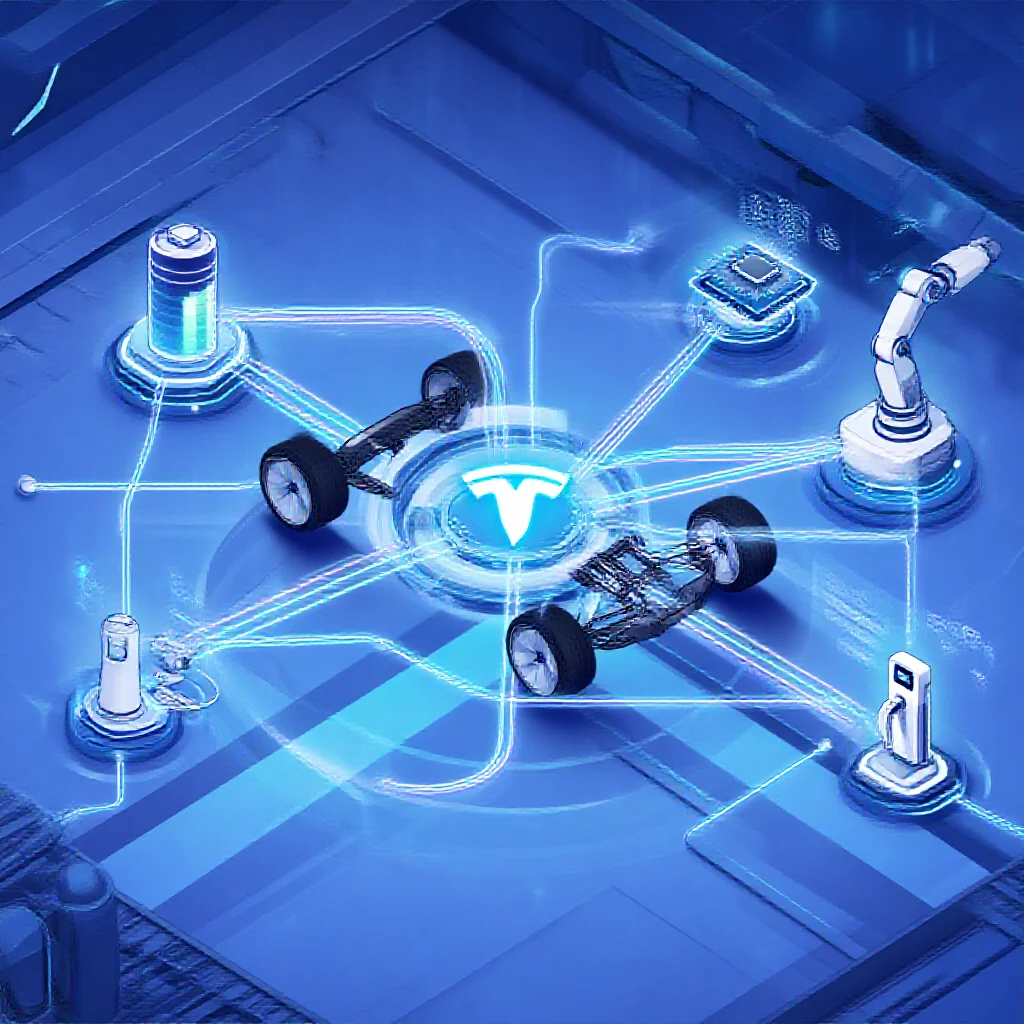 Beyond Ownership: How Tesla''s Strategic Vertical Integration Redefines Supply