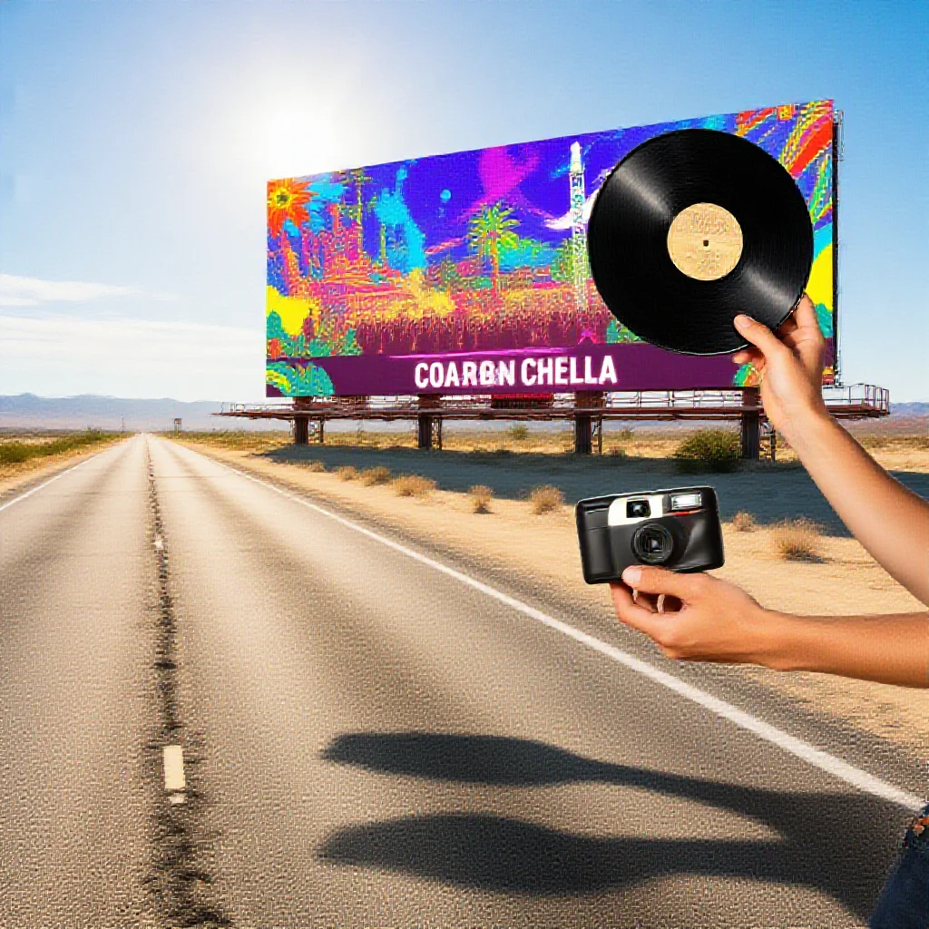 Coachella 2026: How Billboard Marketing and Gen-Z''s Physical Media Revival