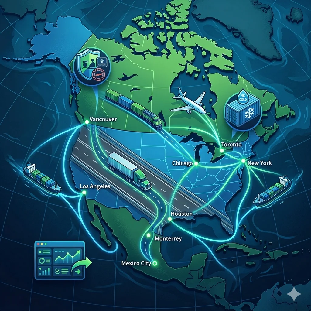 Navigating North American Trade: How Blue Chip Logistics Powers Cross-Border