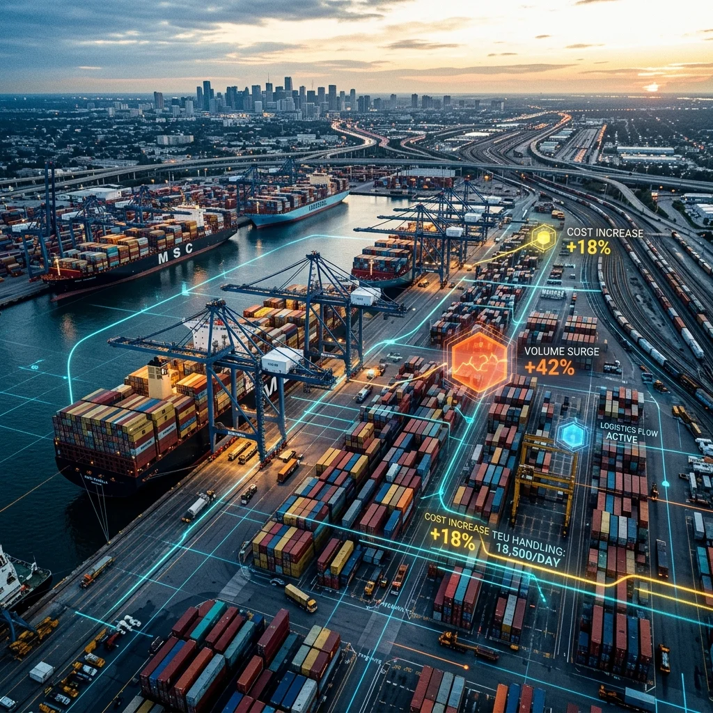 Navigating the 2025 North American Supply Chain: Volumes Surge, Rates Rise,