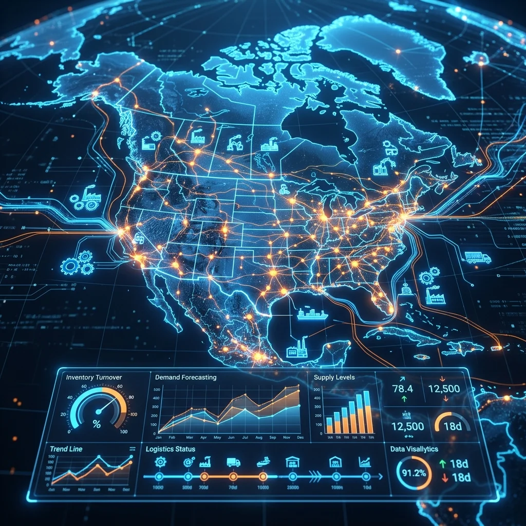 North America Supply Chain Analytics Market: Unlocking the $6.86 Billion Opportunity