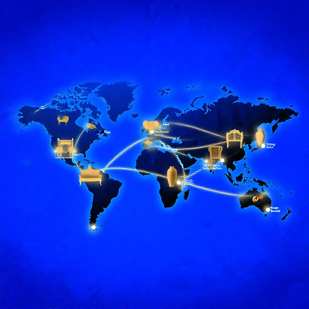 The Hidden Economy of Heritage: How Global Trade in European Antiques Mirrors