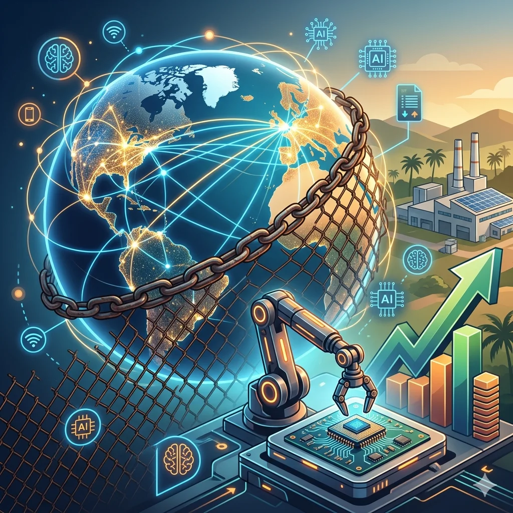 The New Global Business Dynamics: Protectionism, AI, and the Rise of Emerging