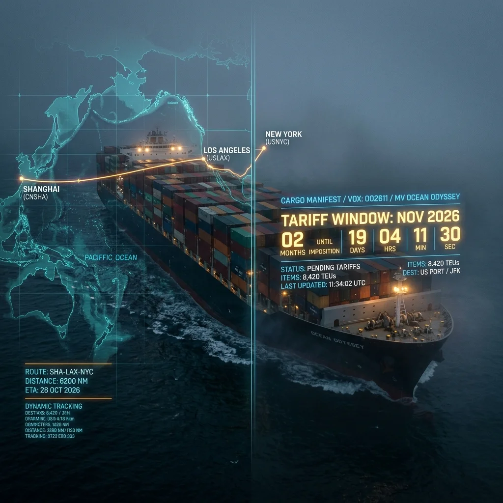 The Transpacific Tipping Point: Navigating Capacity, Tariffs, and Route Strategy