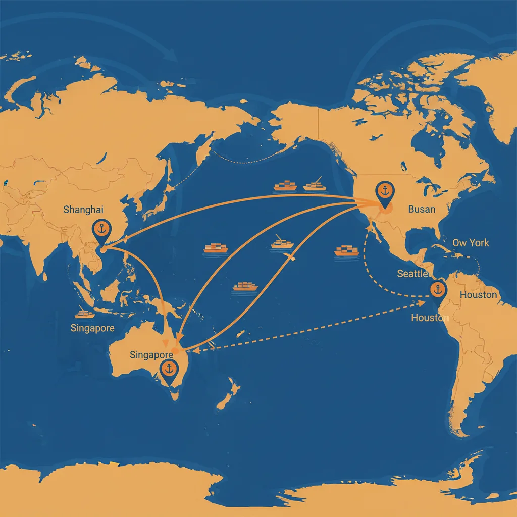 Transpacific Trade Lane Guide 2026: Routes, Ports, Tariffs, and Capacity Outlook